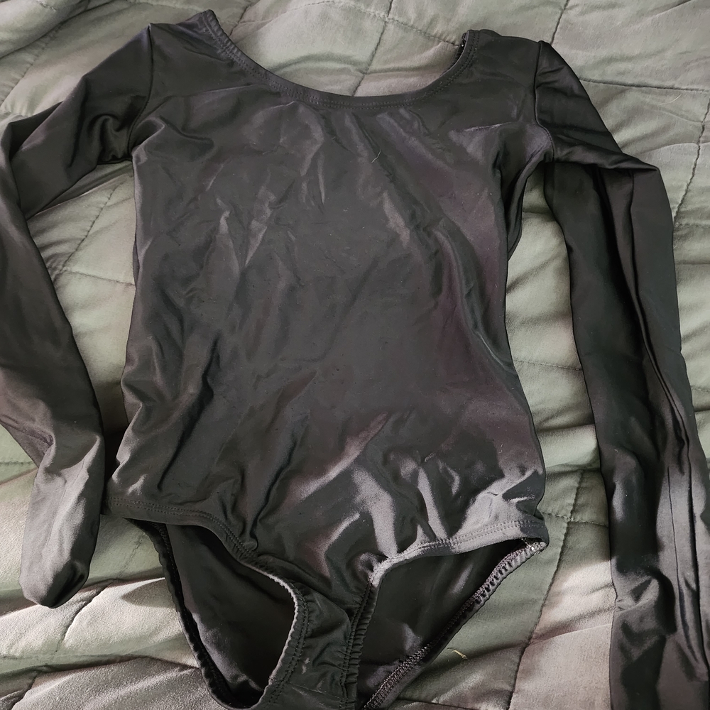 Lot of Black Dance Leotards